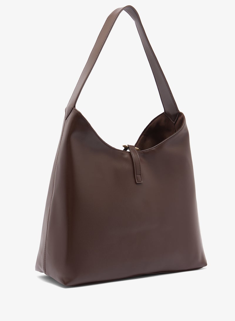 جلاموروس حقيبة كتف بنية - Image 2